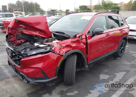 2025 Honda Cr-V Hybrid Sport-L from USA, damaged, VIN 7FARS6H86SE002570